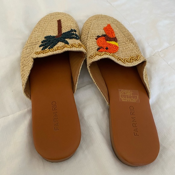 Farm Rio loafer mules - Picture 2 of 4